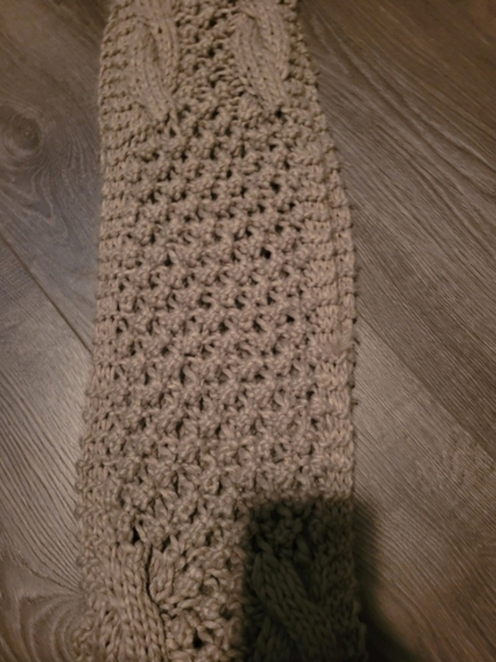 🍁 Infinity Cable Scarf - Picture 2 of 3